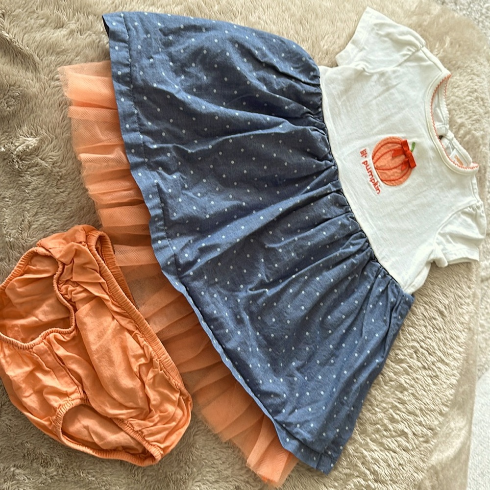 Gymboree pumpkin dress‎